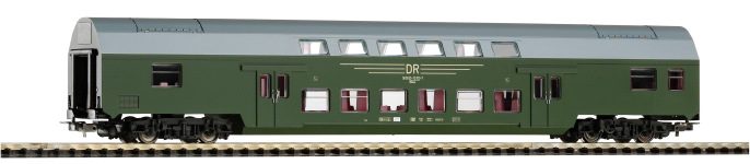 PIKO 57684 - H0 - Doppelstockpersonenwagen DBmtrue der DR; Ep. IV